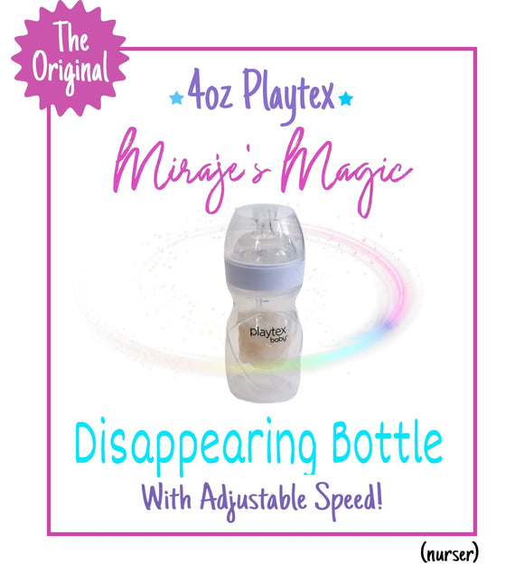 4oz Magic Disappearing Milk Bottle For Reborn/Silicone Baby Dolls!