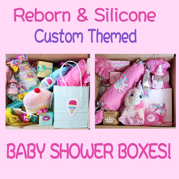 MEDIUM Custom Themed Reborn/Silicone Surprise Shower Box Opening! ($65)