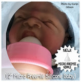 MICRO PREEMIE No Hole Nipples For Silicones With Small Mouth Openings!