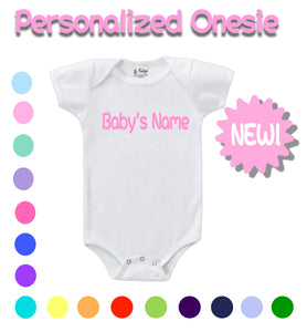 Personalized Name Onesie