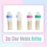 2oz Clear Hospital Bottle For Reborn Or Silicone Baby Dolls