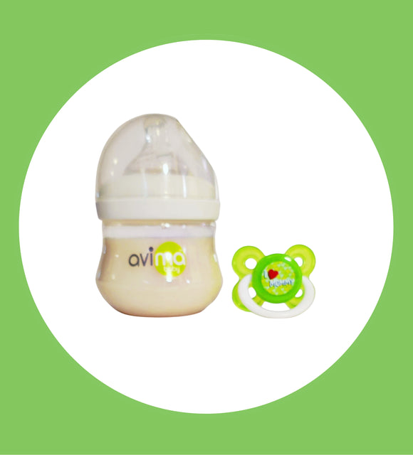 Avima Reborn or Silicone Baby Bottle & Mam Pacifier!