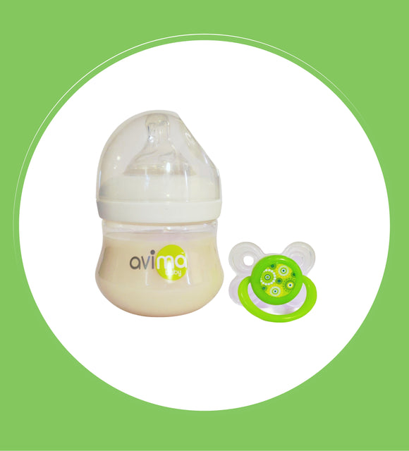 Avima Reborn or Silicone Baby Bottle & Mam Pacifier!