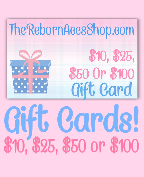 GIFT CARDS