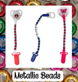 Universal Beaded Name Paci Clip!