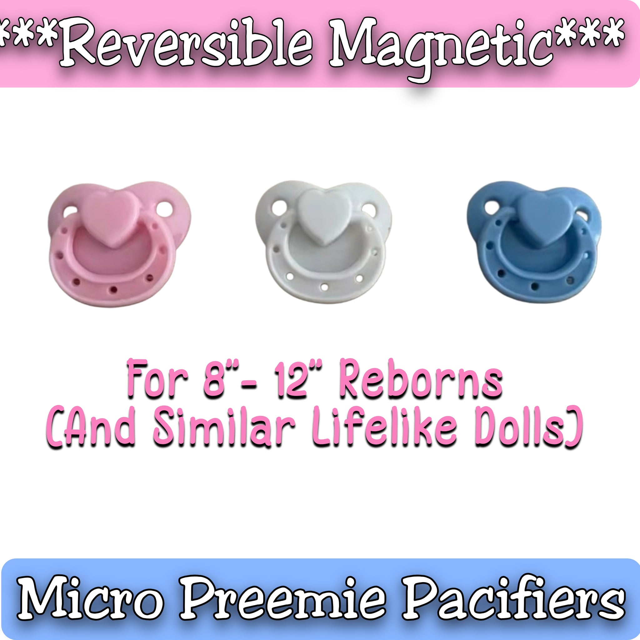 Doll Pacifiers Tiny Micro Preemie Reborn Doll Pacifiers – The Reborn Accessories Shop