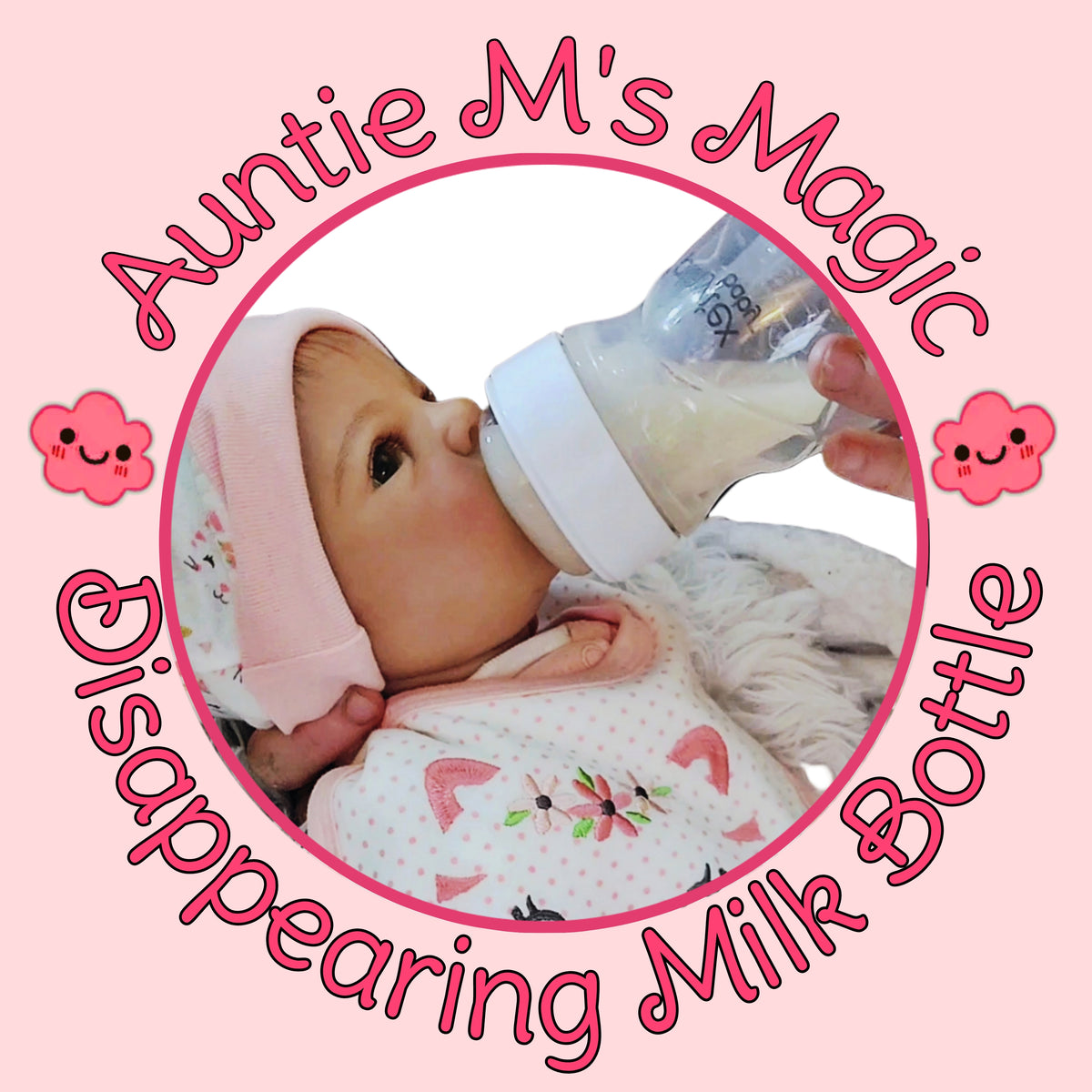 4oz Magic Disappearing Milk Bottle For Reborn or Silicone Baby Dolls ...