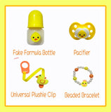 NB Duck Themed Sleeper w/Matching Accessories Set For Reborns & Silicone Baby Dolls