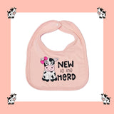 NB Cow Themed Romper w/Matching Accessories Set For Reborns & Silicone Baby Dolls
