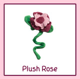 8-10 Inch Micropreemie Rose Themed Onesie w/Matching Accs Set For Lifelike Baby Dolls!