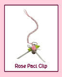 8-10 Inch Micropreemie Rose Themed Onesie w/Matching Accs Set For Lifelike Baby Dolls!