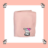 NB Cow Themed Romper w/Matching Accessories Set For Reborns & Silicone Baby Dolls