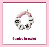 8-10 Inch Micropreemie Rose Themed Onesie w/Matching Accs Set For Lifelike Baby Dolls!