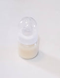 White 2oz Preemie/NB Reborn/Silicone Baby Bottle w/ No Hole Nipple!