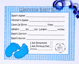 PRINTED Reborn/Silicone Baby Hospital Crib Card!