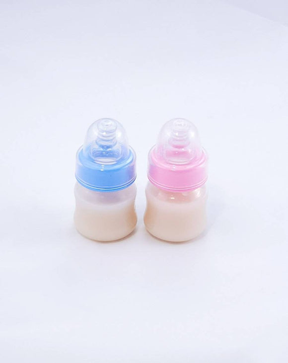 TWO Sealed Preemie Reborn Baby Bottles With No Hole Nipples