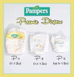 Pampers Preemie & Micro Preemie Reborn/Silicone Diapers