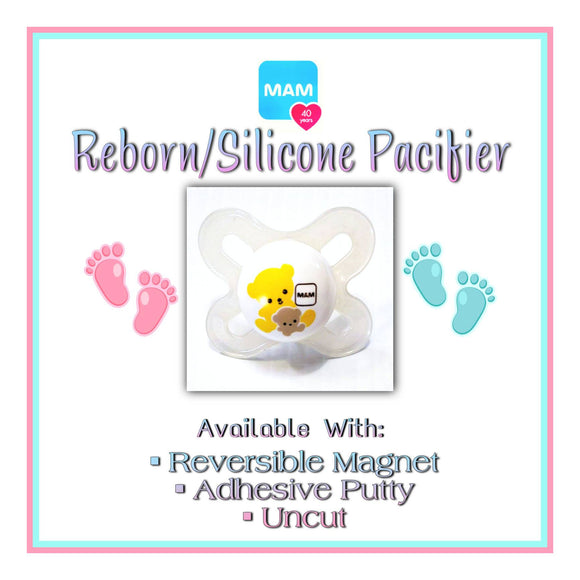 MAM Reborn/Silicone Baby Pacifier - Deal On Two!!